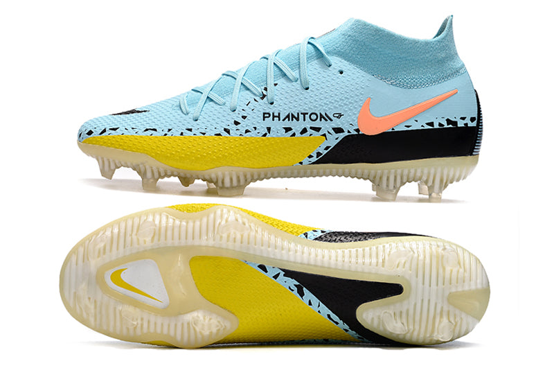 Nike Phantom GT2 Elite DF FG Lucent Pack-  Glacier Ice/Black/Yellow