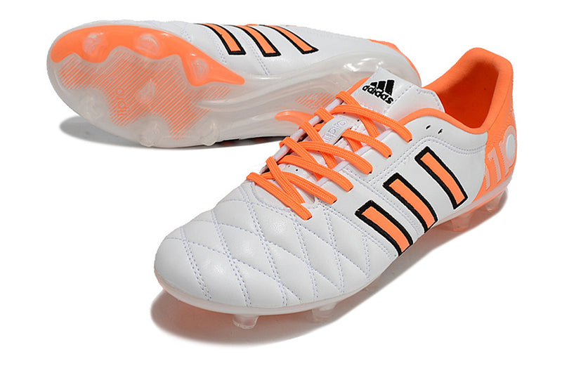 11Pro Kroos Firm Ground Cleats- ORANGE/WHITE