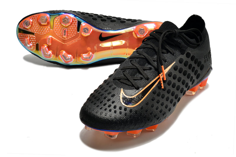 Nike Phantom Ultra Venom FG Just Do It Pack Soccer Cleats - Black/Orange