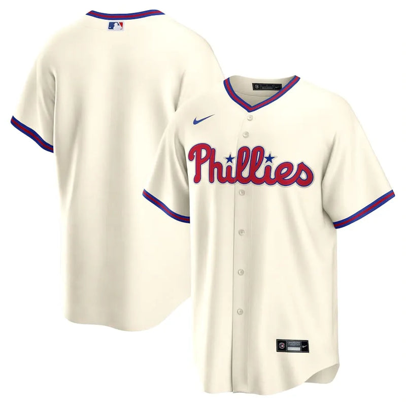 Jersey MLB Philadelphia Phillies Nike III Cream Torcedor Masculina