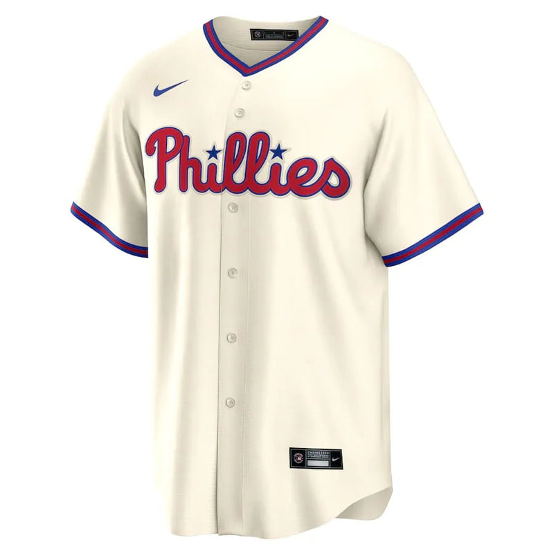 Jersey MLB Philadelphia Phillies Nike III Cream Torcedor Masculina
