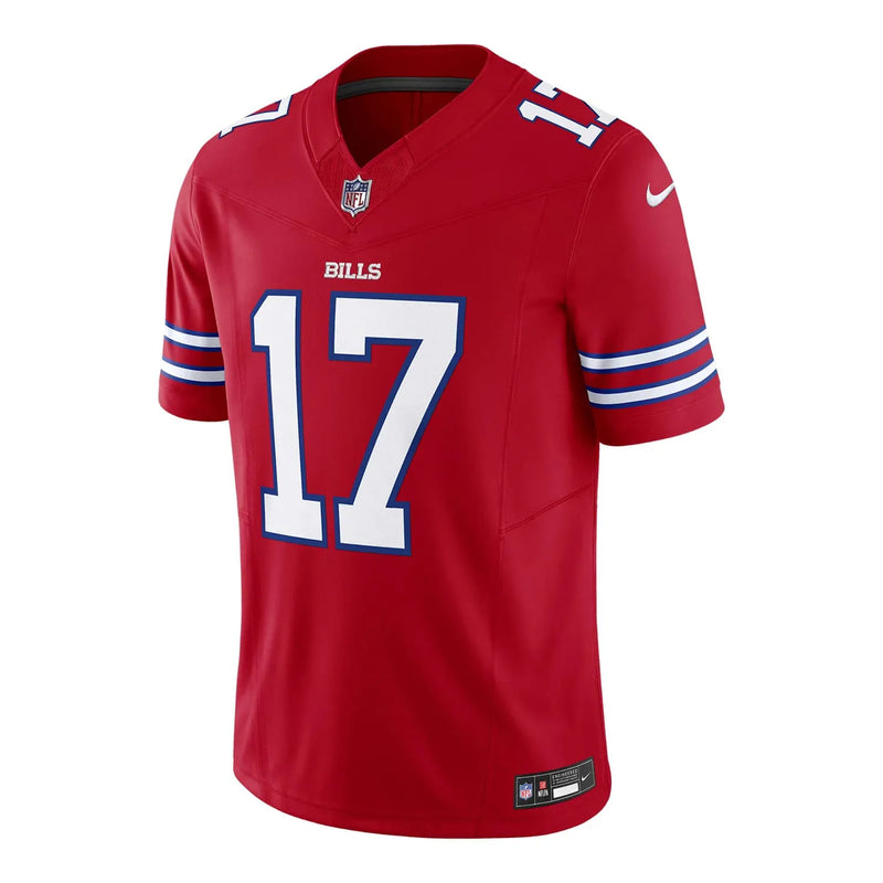 NFL Buffalo Bills Josh Allen 17 Nike Limited Jersey Vermelha