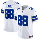 NFL Dallas Cowboys Away Nike Limited Jersey Branca CeeDee Lamb 88