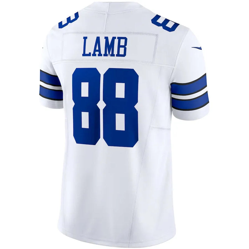 NFL Dallas Cowboys Away Nike Limited Jersey Branca CeeDee Lamb 88