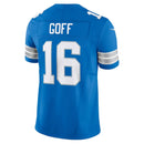 NFL Detroit Lions Blue Nike Jared Goff 16 Limited Jersey Masculina Azul