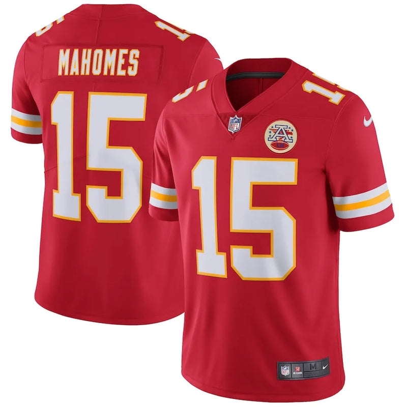 NFL Kansas City Chiefs Patrick Mahomes Nike Limited Jersey Vermelha