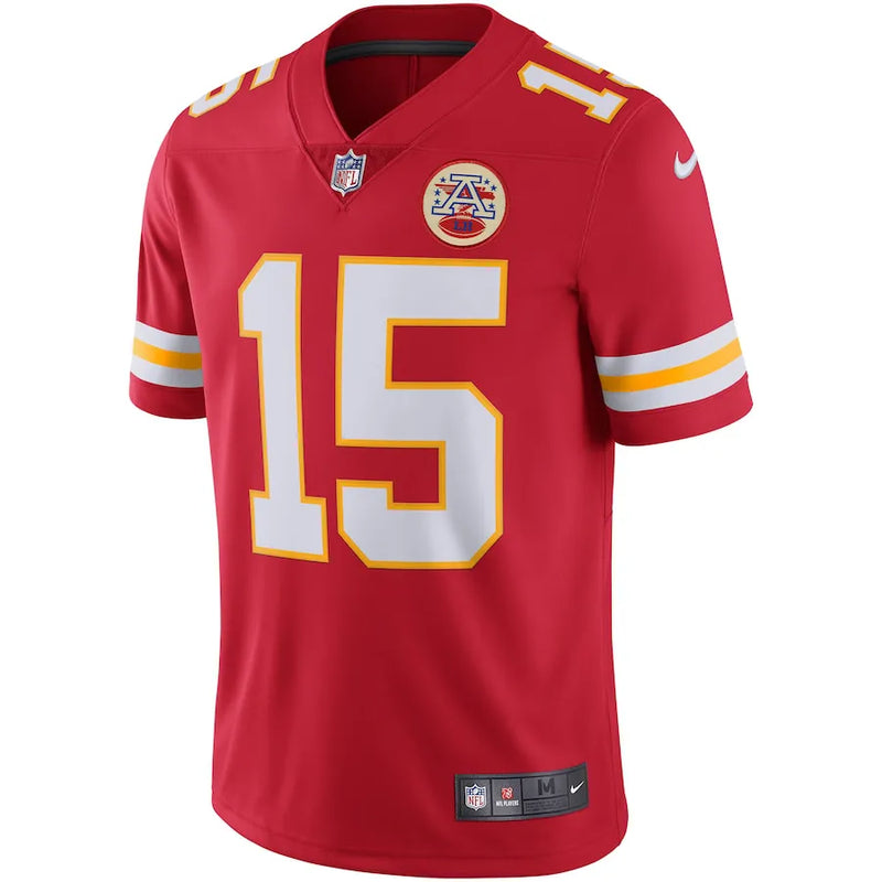 NFL Kansas City Chiefs Patrick Mahomes Nike Limited Jersey Vermelha