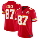 NFL Kansas City Chiefs Travis Kelce 87 Nike Limited Jersey Vermelha