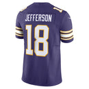 NFL Minnesota Vikings Home Justin Jefferson 18 Nike Limited Jersey Roxa