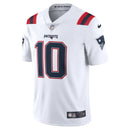 NFL New England Patriots Mac Jones Nike Limited Jersey Branca