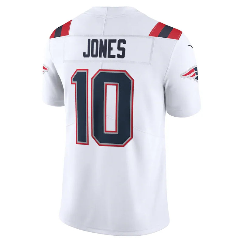 NFL New England Patriots Mac Jones Nike Limited Jersey Branca