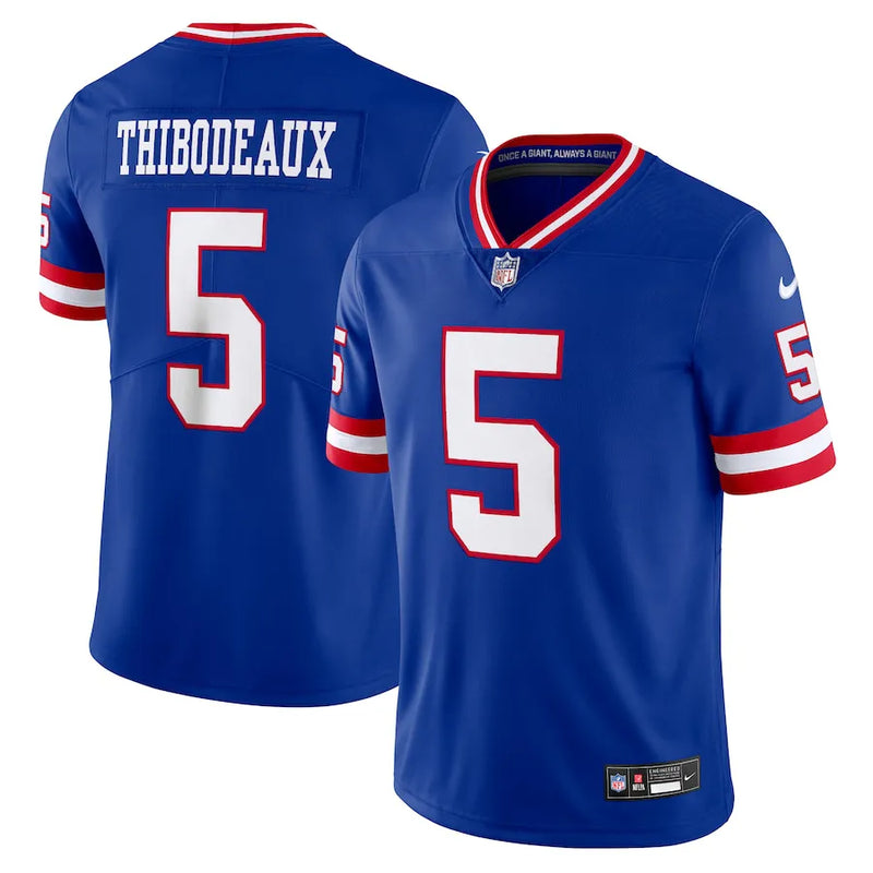 NFL New York Giants Royal Nike Kayvon Thibodeaux 5 Alternate Masculina Azul