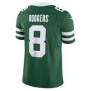 NFL New York Jets Green Aaron Rodgers 8 Nike Legacy Jersey Verde