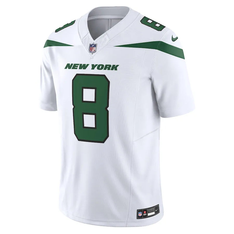 NFL New York Jets Nike White Aaron Rodgers Spotlight Jersey Branca