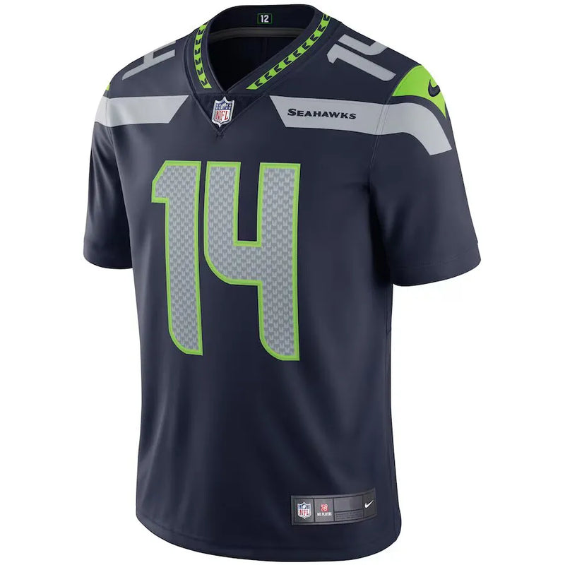 NFL Seattle Seahawks Metcalf 14 Nike Limited Jersey Azul Marinho