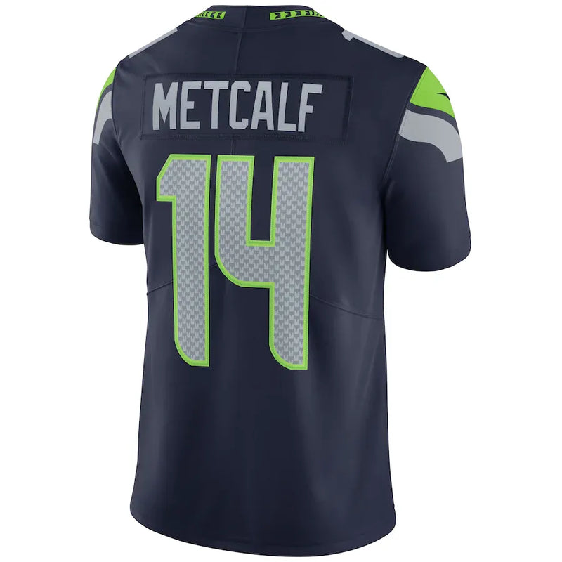 NFL Seattle Seahawks Metcalf 14 Nike Limited Jersey Azul Marinho