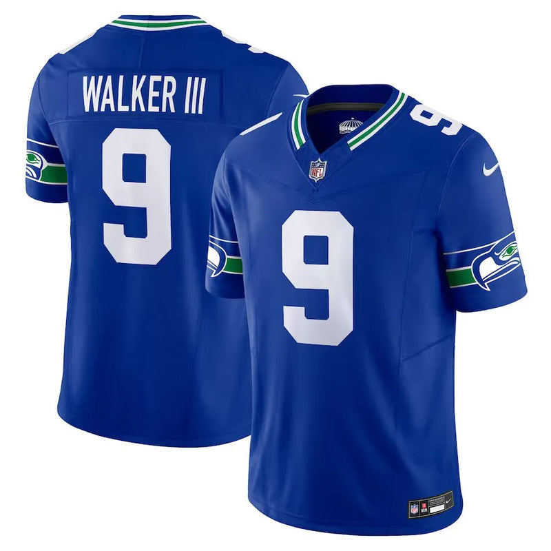 NFL Seattle Seahawks Walker III 9 Nike Limited Jersey Azul Royal