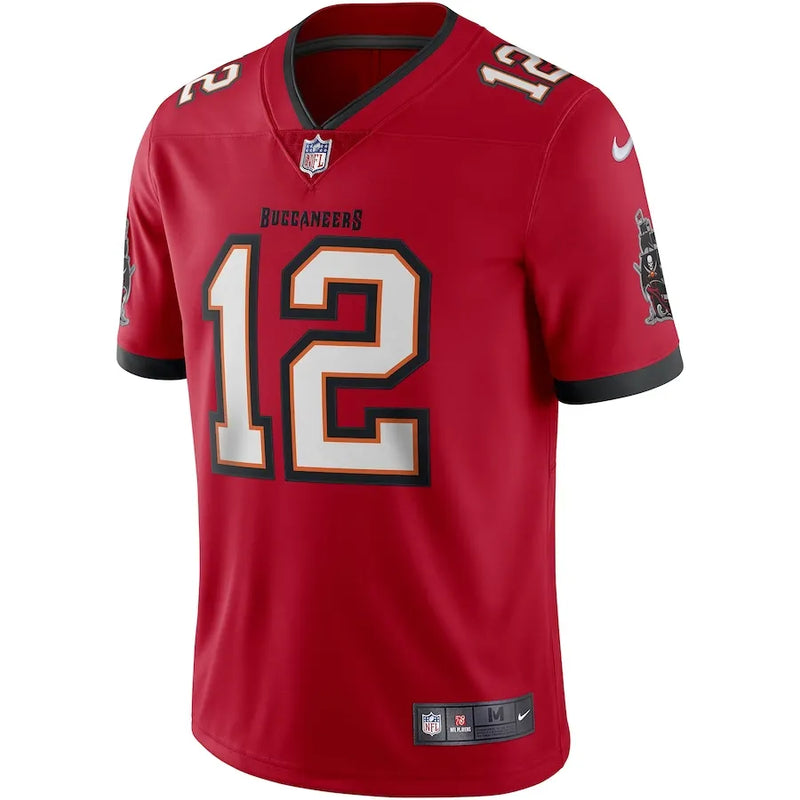 NFL Tampa Bay Buccaneers Tom Brady Nike Limited Jersey Vermelha