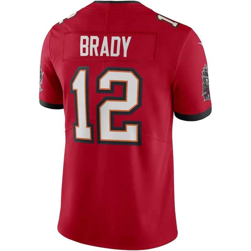 NFL Tampa Bay Buccaneers Tom Brady Nike Limited Jersey Vermelha