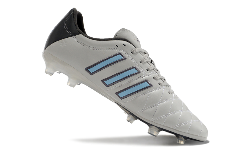 11Pro Kroos Firm Ground Cleats- GREY/BLACK/BLUE