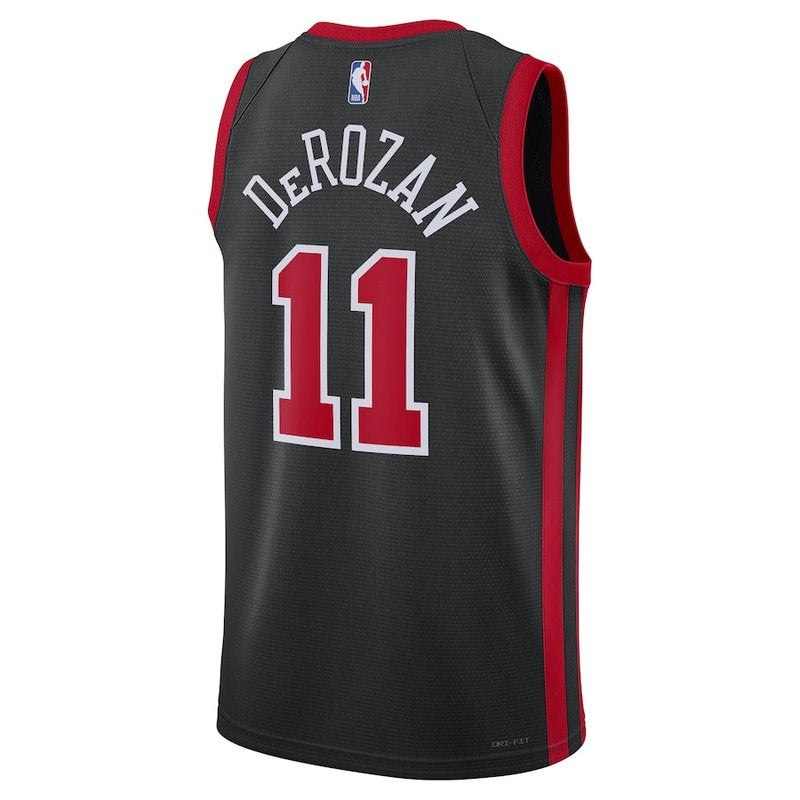 DeMar DeRozan Chicago Bulls Unisex 23/24 NBA Jersey - Black - City Edition