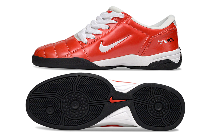 Total 90  'RED/WHITE' 2025 - INDOOR SOCCER CLEATS