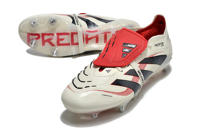 Adidas Predator Elite 25 FG Firm Ground Soccer Cleats - BEIGE/BLACK