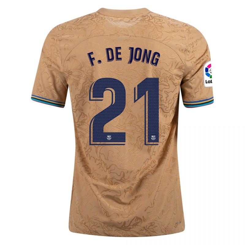 Frenkie de Jong Barcelona 22/23 II Away Jersey - Player Version