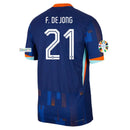 Frenkie de Jong Netherlands 24/25 II Away Jersey - Player Version