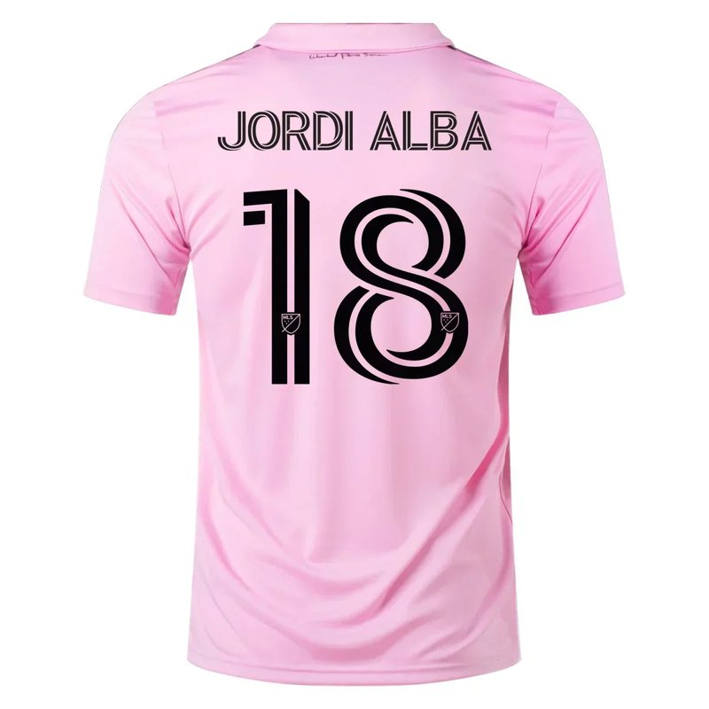 Jordi Alba Inter Miami CF 2023 I Home Jersey - Fan Version