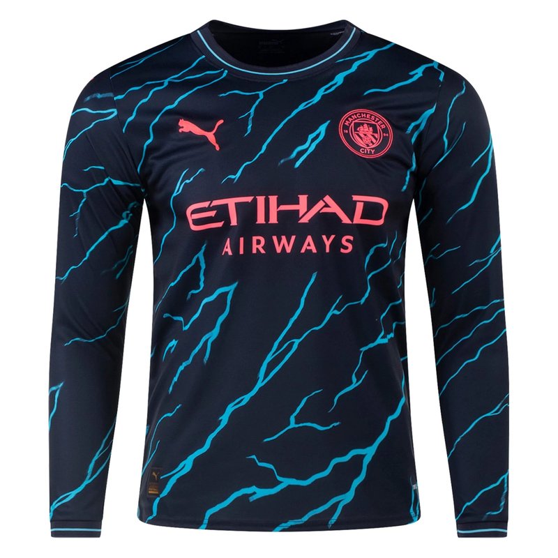 Manchester City 23/24 III Third Jersey - Long Sleeve