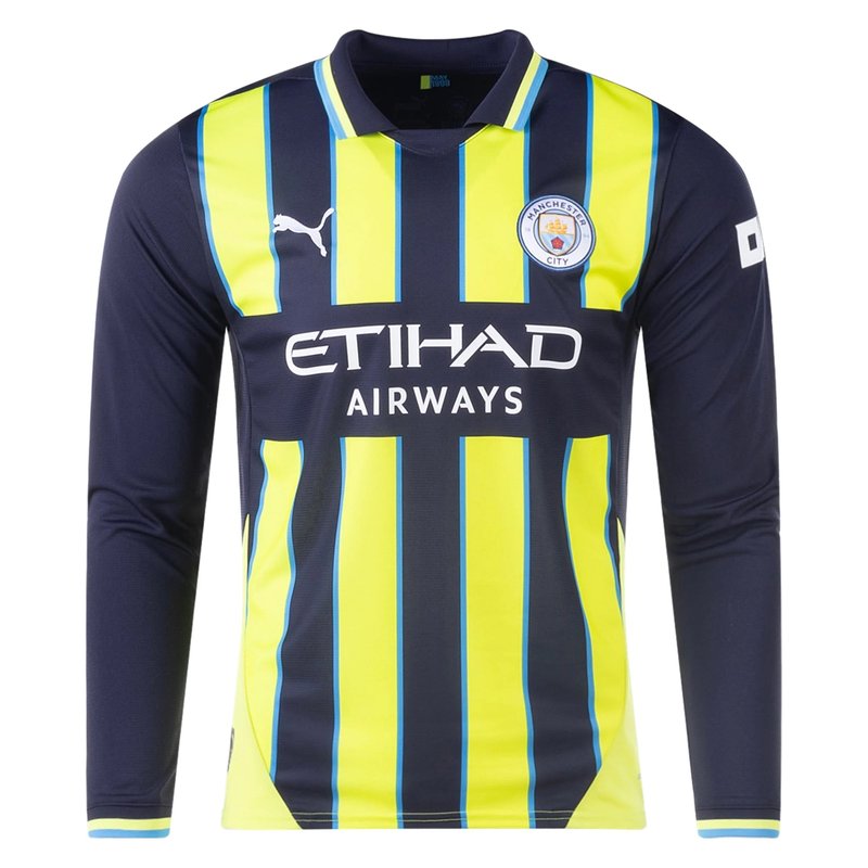 Manchester City 24/25 II Away Jersey - Long Sleeve