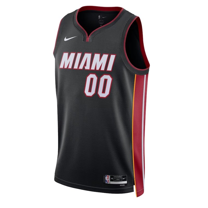 Miami Heat Unisex 2023 NBA Jersey Black - Icon Edition