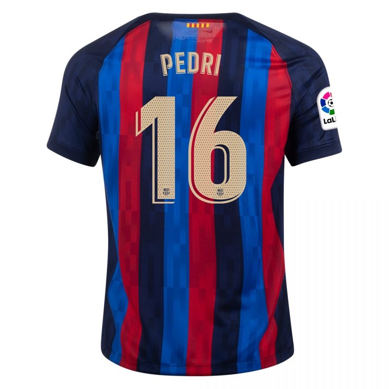 Pedri Barcelona 22/23 I Home Jersey - Fan Version