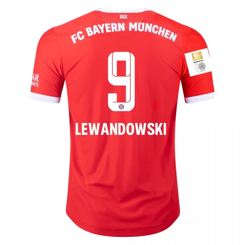 Robert Lewandowski Bayern Munich 22/23 I Home Jersey - Player Version