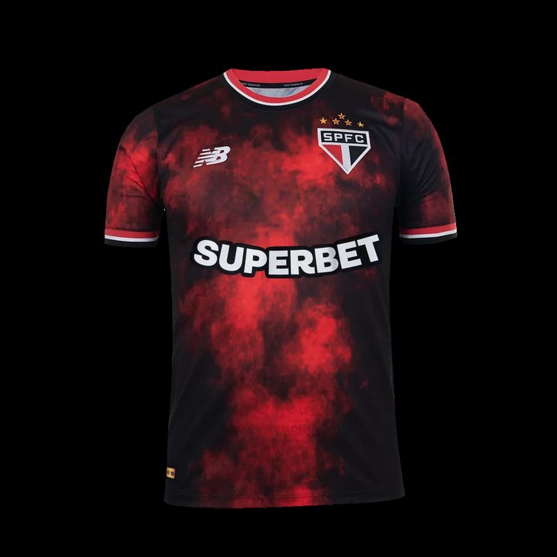 Sao Paulo 24/25 Commemorative Black Jersey - Fan Version