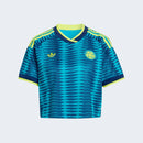 Colombia AWAY - 2026 World Cup - WOMEN'S CROP JERSEY