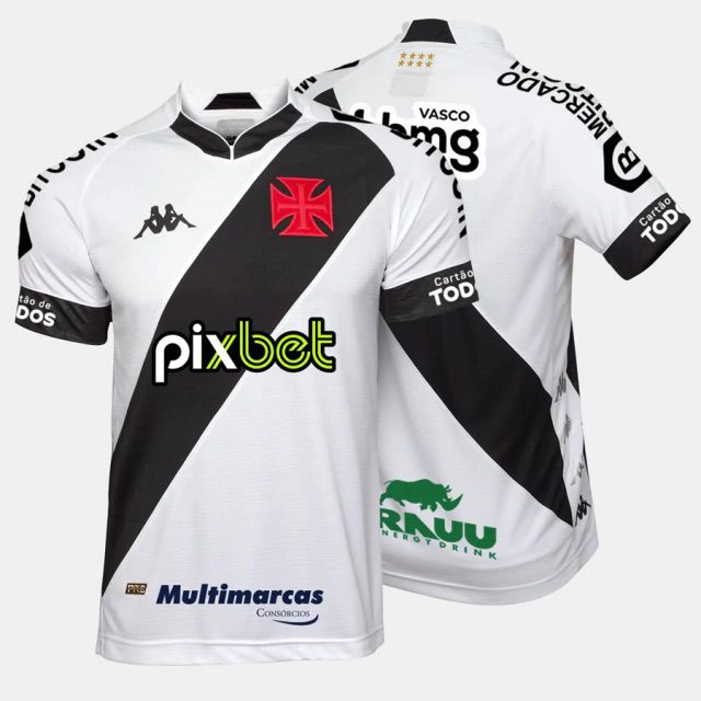 Vasco KAPPA AWAY Football Shirts 2022/23 ALL SPONSOR