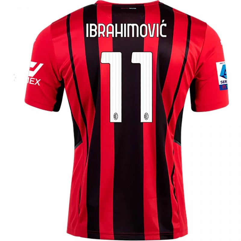 Zlatan Ibrahimovi�� AC Milan 21/22 I Home Jersey - Fan Version